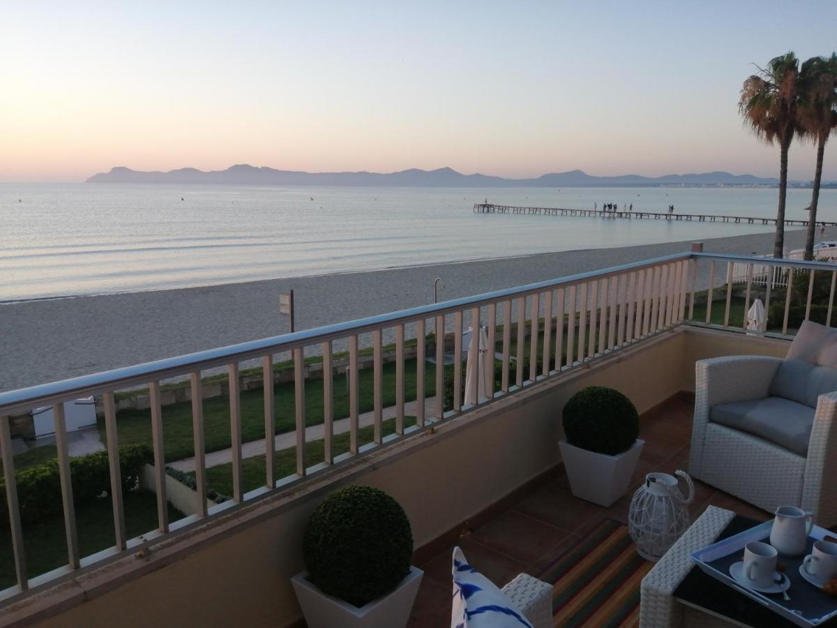 Appartamento Apt Playa De Muro Ca N Ines - 1ª Linea De Playa Port de Alcudia  Esterno foto