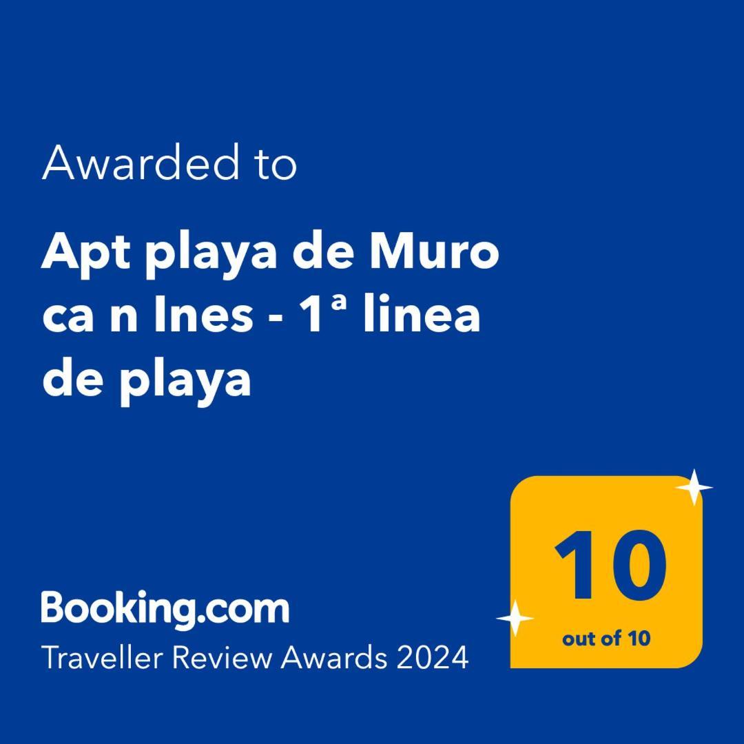 Appartamento Apt Playa De Muro Ca N Ines - 1ª Linea De Playa Port de Alcudia  Esterno foto